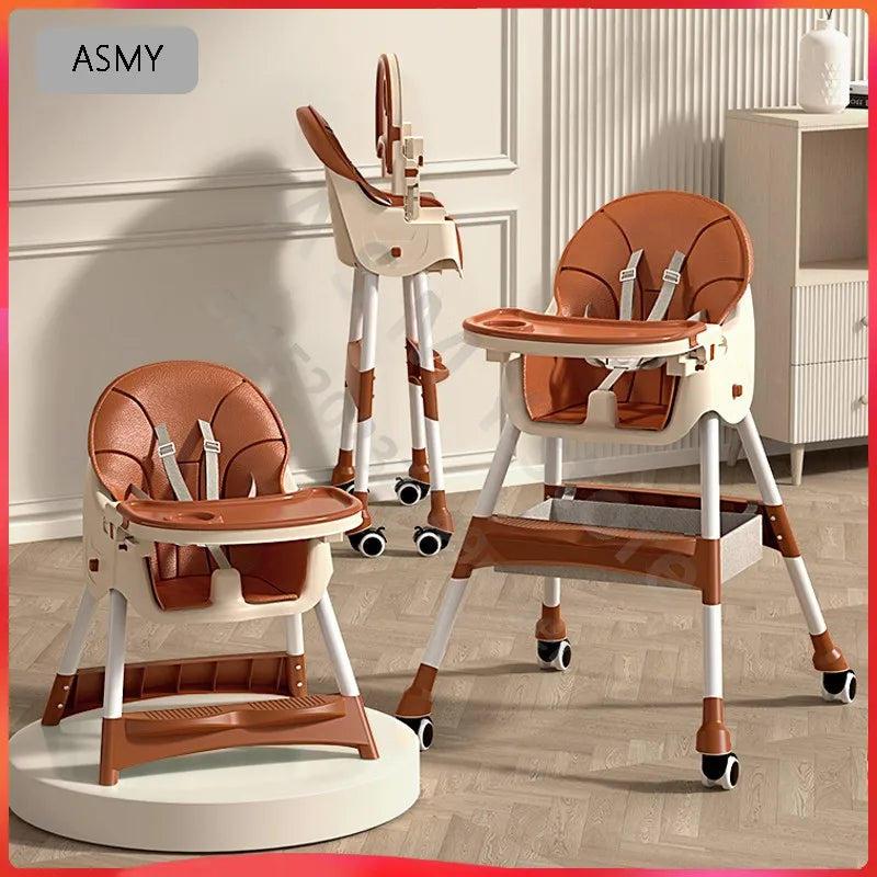 Baby Children's dining chair foldable seat