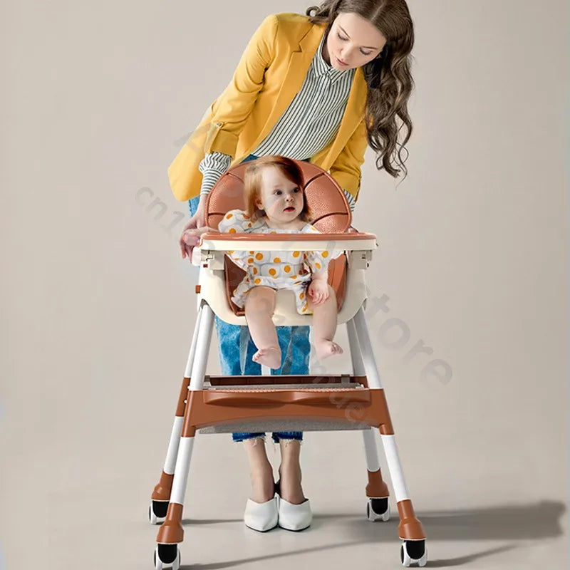 Baby Children's dining chair foldable seat